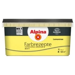 Alpina Farbrezepte Lemontree Matt 1 L