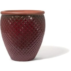 Kirschke Pflanzgefäß Farmhouse Pond 22 Cm Washed Red