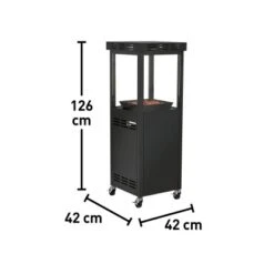 Gaskamin Ridera 6,5 KW Mit Panoramaglas Und Lava-Deko-Steinen 19 Gaskamin Ridera 6,5 KW Mit Panoramaglas Und Lava-Deko-Steinen -Familie Produkt Geschäft 048126602964 VM01 221220 L