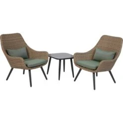 Balkonmöbel-Set Aliceville 3-teilig Polyrattan Grün-Grau 23 Balkonmöbel-Set Aliceville 3-teilig Polyrattan Grün-Grau -Familie Produkt Geschäft 124977651 S01 250618 RET01