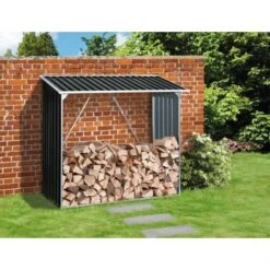 Duramax Kaminholzregal 182 X 162,5 X 74 Cm (B X H X T) Anthrazit -Familie Produkt Geschäft 208134 2400 3