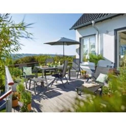 Sonnenliege Pacora Aus Textilen Anthrazit XL -Familie Produkt Geschäft 209237 3299 5