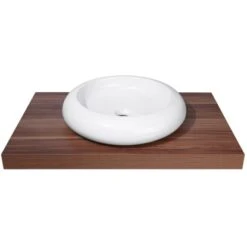 Aufsatzwaschbecken Imia 45 X 45 Cm Rund -Familie Produkt Geschäft 2137 Aufsatzwaschbecken 3