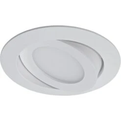 Briloner LED-Einbauleuchte Kunststoff Weiß Schwenkbar H: 3 Cm Ø: 10,6 Cm