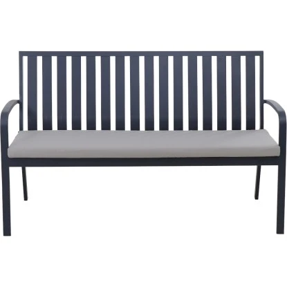 Gardamo 2er Bank Peros Inkl. Kissen Anthrazit 5 Gardamo 2er Bank Peros Inkl. Kissen Anthrazit – Bild 3