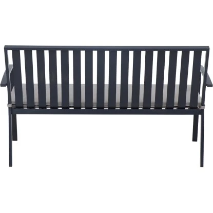 Gardamo 2er Bank Peros Inkl. Kissen Anthrazit 6 Gardamo 2er Bank Peros Inkl. Kissen Anthrazit – Bild 4