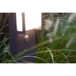 Lutec LED-Wegeleuchte Qubo 1-flammig Anthrazit 75 Cm X 11 Cm X 9,3 Cm -Familie Produkt Geschäft 277022 3746 AB 03