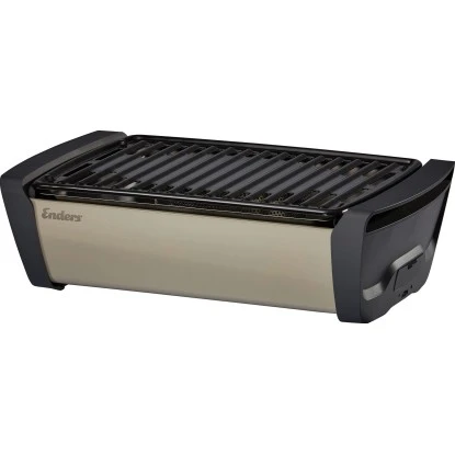Enders®Holzkohle-Tischgrill Aurora Taupe Raucharm 3 Enders®Holzkohle-Tischgrill Aurora Taupe Raucharm