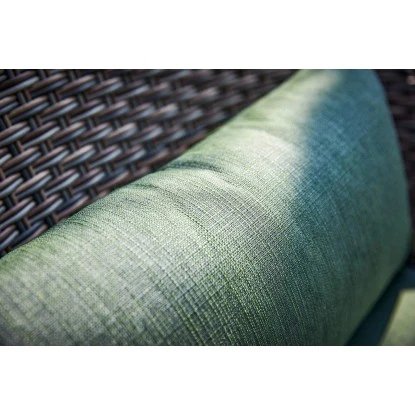 Balkonmöbel-Set Aliceville 3-teilig Polyrattan Grün-Grau 8 Balkonmöbel-Set Aliceville 3-teilig Polyrattan Grün-Grau – Bild 6