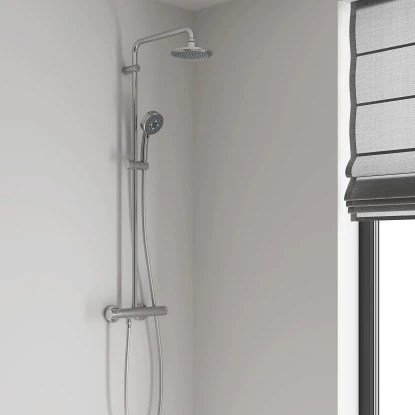 Grohe QuickFix Duschsystem Vitalio Start 160 Mit Thermostatbatterie Für Die Wandmontage 5 Grohe QuickFix Duschsystem Vitalio Start 160 Mit Thermostatbatterie Für Die Wandmontage – Bild 3