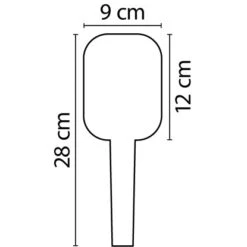 AquaSu Handbrause Larus Mit 3 Strahlarten Chrom-Weiß -Familie Produkt Geschäft 4006596721752 721752 47