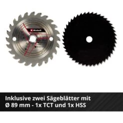 Einhell Power X-Change Akku-Mini Handkreisssäge TE-CS 18/89 Li Solo -Familie Produkt Geschäft 4006825646184 2171 06