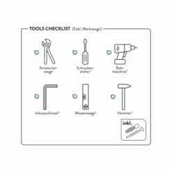 Baliv Überkopfbrause-Set KBS-22.21 Edelstahloptik -Familie Produkt Geschäft 4007873340116 WEB02 260521