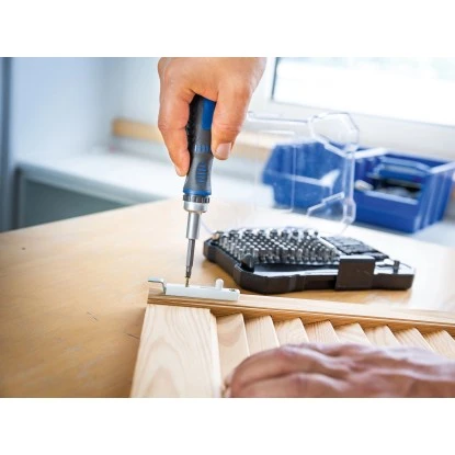 LUX Schraubendreher Und Bit-Set 106-teilig 4 LUX Schraubendreher Und Bit-Set 106-teilig – Bild 2