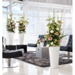 Lechuza Pflanzgefäß Delta Premium Ø 30 Cm X 56 Cm Weiß Hochglanz 14 Lechuza Pflanzgefäß Delta Premium Ø 30 Cm X 56 Cm Weiß Hochglanz -Familie Produkt Geschäft 4008789155009 4186 5