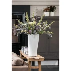 Lechuza Pflanzgefäß Delta Premium Ø 30 Cm X 56 Cm Weiß Hochglanz 16 Lechuza Pflanzgefäß Delta Premium Ø 30 Cm X 56 Cm Weiß Hochglanz -Familie Produkt Geschäft 4008789155009 4186 6