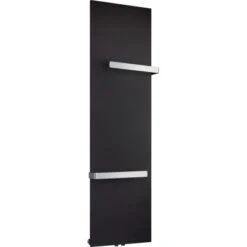 Badheizkörper Kerpen Mit Handtuchhalter 540W Schwarz 160x45 Cm -Familie Produkt Geschäft 4048121195850 S02 240321 L