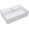 Aufsatzwaschbecken Keramik 15,5 Cm X 59,5 Cm X 40 Cm -Familie Produkt Geschäft 4048123247229 S01 040918