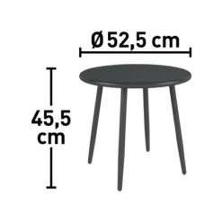Balkonset Boonara Anthrazit 3-teilig -Familie Produkt Geschäft 4048126607075 VM02 160920