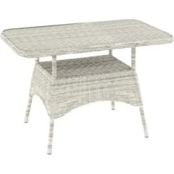 Lounge-Set Kalgan 6-teilig Wicker Eisgrau (B-Ware) -Familie Produkt Geschäft 4048126625642 100