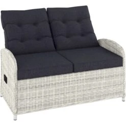 Lounge-Set Kalgan 6-teilig Wicker Eisgrau (B-Ware) -Familie Produkt Geschäft 4048126625642 40