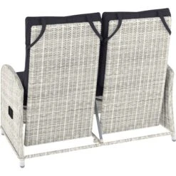 Lounge-Set Kalgan 6-teilig Wicker Eisgrau (B-Ware) -Familie Produkt Geschäft 4048126625642 50