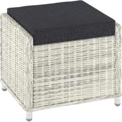Lounge-Set Kalgan 6-teilig Wicker Eisgrau (B-Ware) -Familie Produkt Geschäft 4048126625642 90