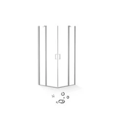 Baliv Duschkabine DUK-90.50E 90 Cm X 90 Cm Chrom -Familie Produkt Geschäft 4250312107799 S03 080720 L