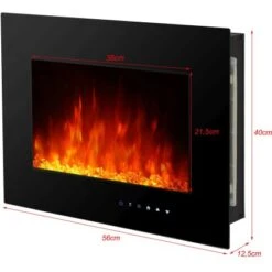 El Fuego Elektrokamin Aarau II Schwarz 900/2000 W -Familie Produkt Geschäft 4250373262819 2240 S 8