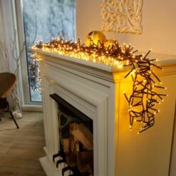 Amare LED-Lichterkette Galaxie 400 LEDs Mit Fernbedienung 6,7 M Warmweiß -Familie Produkt Geschäft 4251083906468 4655 05