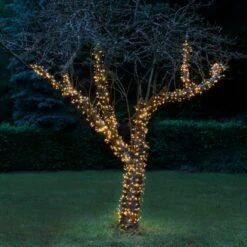 Amare LED-Lichterkette Galaxie 400 LEDs Mit Fernbedienung 6,7 M Warmweiß -Familie Produkt Geschäft 4251083906468 4655 07