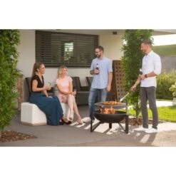 Westmann Premium Grill Feuerstelle Inkl. Grillrost Ø 70 Cm X 75 Cm Schwarz -Familie Produkt Geschäft 4260280773407 1741 AB 05