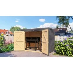 Bertilo Gartenschrank Box Bike 103 Cm X 207 Cm Anthrazit FSC® 28 Bertilo Gartenschrank Box Bike 103 Cm X 207 Cm Anthrazit FSC® -Familie Produkt Geschäft 42686005288 11021300 AB 02