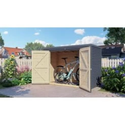Bertilo Gartenschrank Box Bike 103 Cm X 207 Cm Anthrazit FSC® 29 Bertilo Gartenschrank Box Bike 103 Cm X 207 Cm Anthrazit FSC® -Familie Produkt Geschäft 42686005288 11021300 AB 03