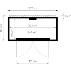 Bertilo Gartenschrank Box Bike 103 Cm X 207 Cm Anthrazit FSC® 26 Bertilo Gartenschrank Box Bike 103 Cm X 207 Cm Anthrazit FSC® -Familie Produkt Geschäft 42686005288 11021300 VM 02