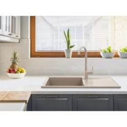 Miló Einbauspüle Granitverbundstoff Palladio 86 Sand 7 Miló Einbauspüle Granitverbundstoff Palladio 86 Sand -Familie Produkt Geschäft 5903140018087 30