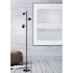 Trio LED Stehleuchte Narcos Schwarz Matt 1540 Mm X 280 Mm X 180 Mm 9 Trio LED Stehleuchte Narcos Schwarz Matt 1540 Mm X 280 Mm X 180 Mm -Familie Produkt Geschäft 593487 2451 9