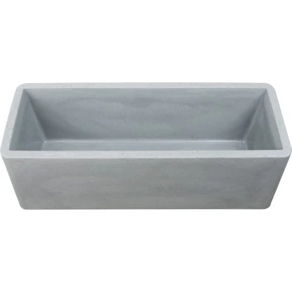 Scheurich Pflanzgefäß Plaza Box 79 Cm X 29 Cm 27,5 Cm Stony Grey 4 Scheurich Pflanzgefäß Plaza Box 79 Cm X 29 Cm 27,5 Cm Stony Grey – Bild 2