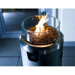 Buschbeck Terassenheizer Loungefeuer Faro Grau 7,5 KW -Familie Produkt Geschäft 870668 4224 8