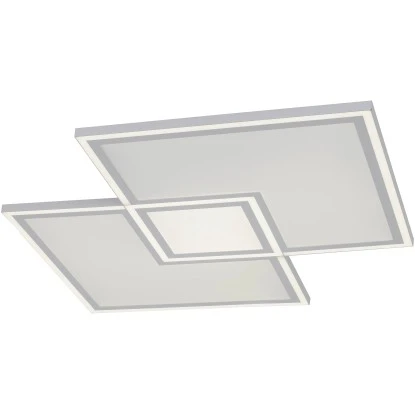 LED-Deckenleuchte Edging Weiß 67,7 X 67,7 Cm CCT 2700 K - 5000 K 3 LED-Deckenleuchte Edging Weiß 67,7 X 67,7 Cm CCT 2700 K - 5000 K