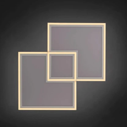 LED-Deckenleuchte Edging Weiß 67,7 X 67,7 Cm CCT 2700 K - 5000 K 12 LED-Deckenleuchte Edging Weiß 67,7 X 67,7 Cm CCT 2700 K - 5000 K – Bild 10