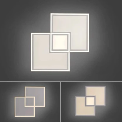 LED-Deckenleuchte Edging Weiß 67,7 X 67,7 Cm CCT 2700 K - 5000 K 14 LED-Deckenleuchte Edging Weiß 67,7 X 67,7 Cm CCT 2700 K - 5000 K – Bild 12