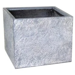 M Collections Pflanzkasten Arizona Cubi 38 Cm X 44 Cm Grau