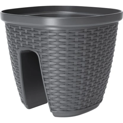 Emsa Poétic Geländertopf Casa Mesh Ø 30 Cm Granit 3 Emsa Poétic Geländertopf Casa Mesh Ø 30 Cm Granit